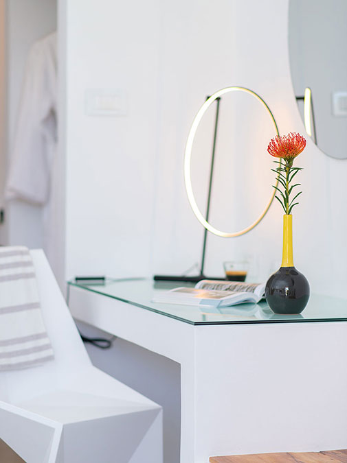 Working table in the rooms of Sifnos Elements