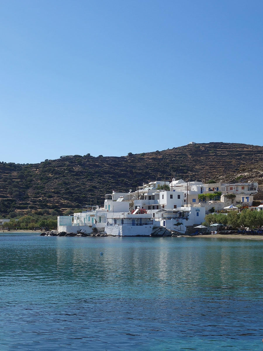 Le village de Faros à Sifnos